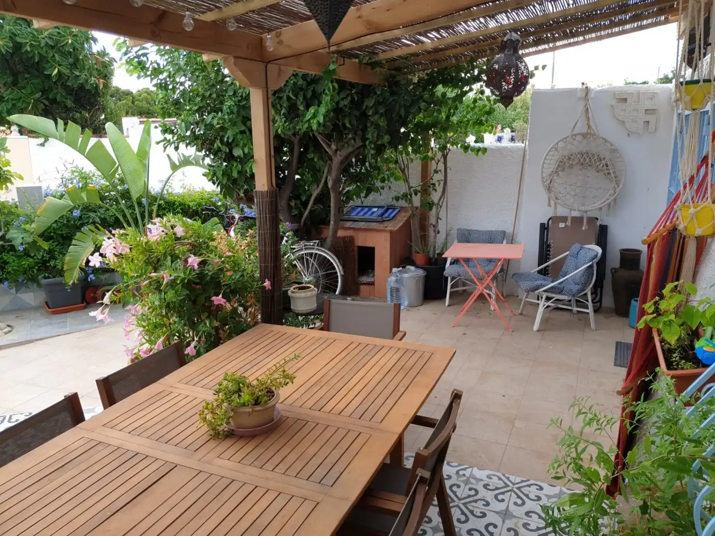 Terrace of Houses for sale in Calpe / Calp  with Air Conditioner, Heating and Private garden
