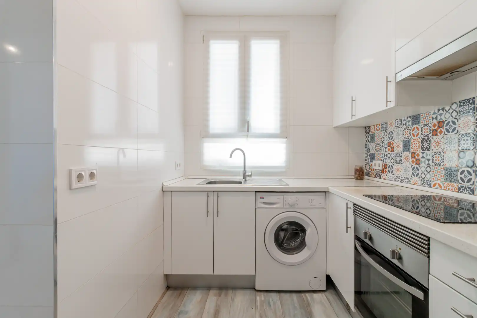 Cocina de Piso de alquiler en Madrid con Calefacción