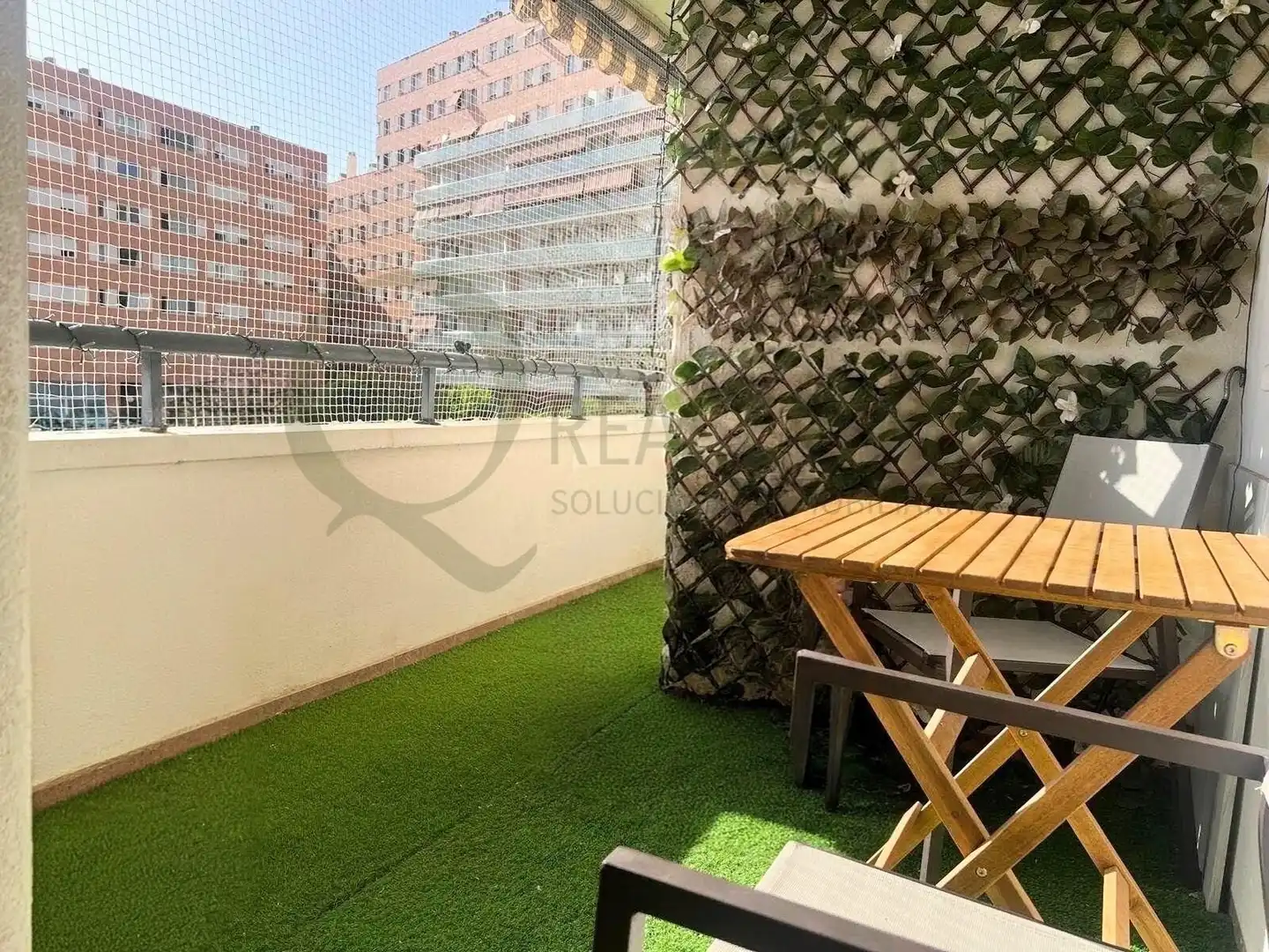 Terrace of Flat for sale in Alicante / Alacant  with Air Conditioner, Heating and Private garden