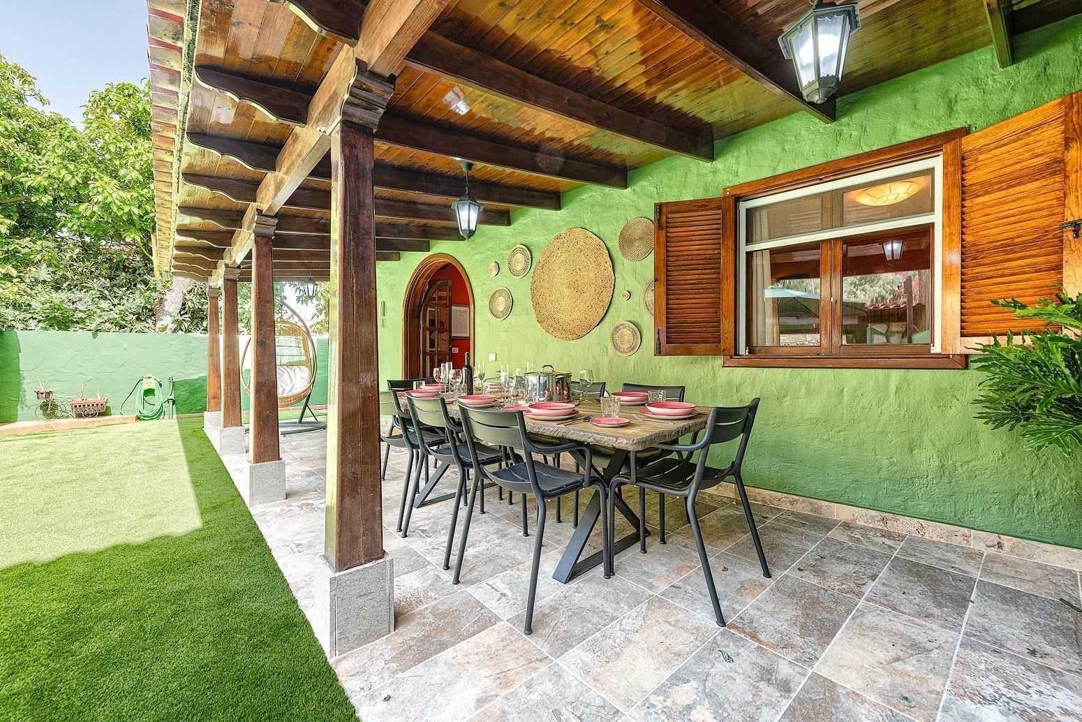 Terrassa de Casa o xalet en venda en Agüimes amb Aire condicionat, Calefacció i Jardí privat