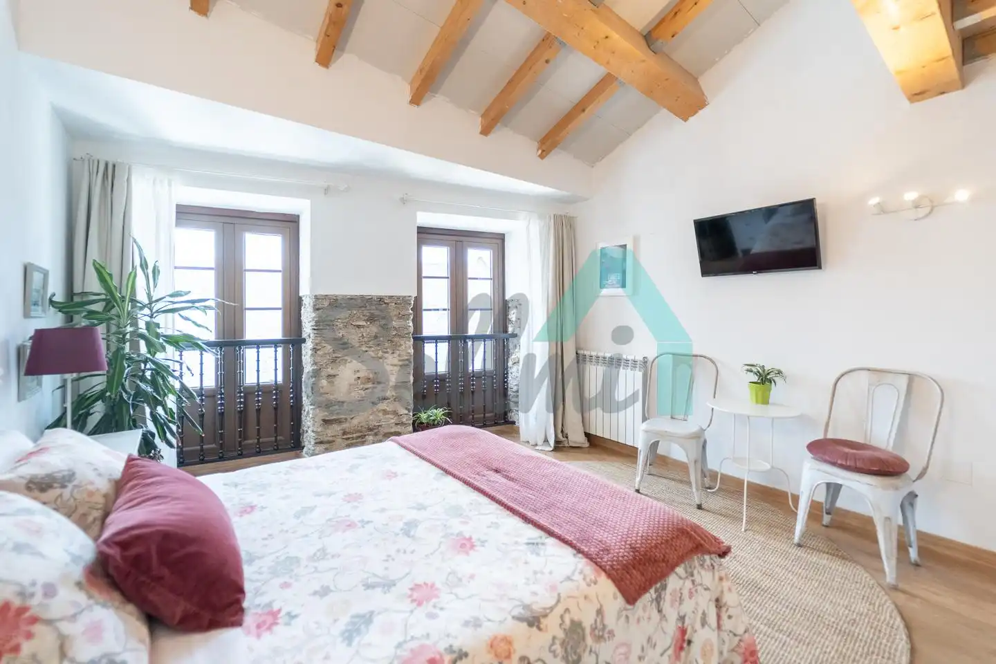 Habitación de Casa adosada en venta en Ribadeo con Calefacción, Jardín privado y Terraza