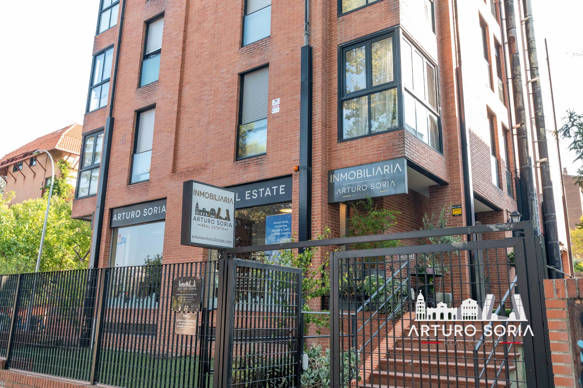 Exterior view of Flat to rent in  Madrid Capital  with Air Conditioner, Heating and Parquet flooring