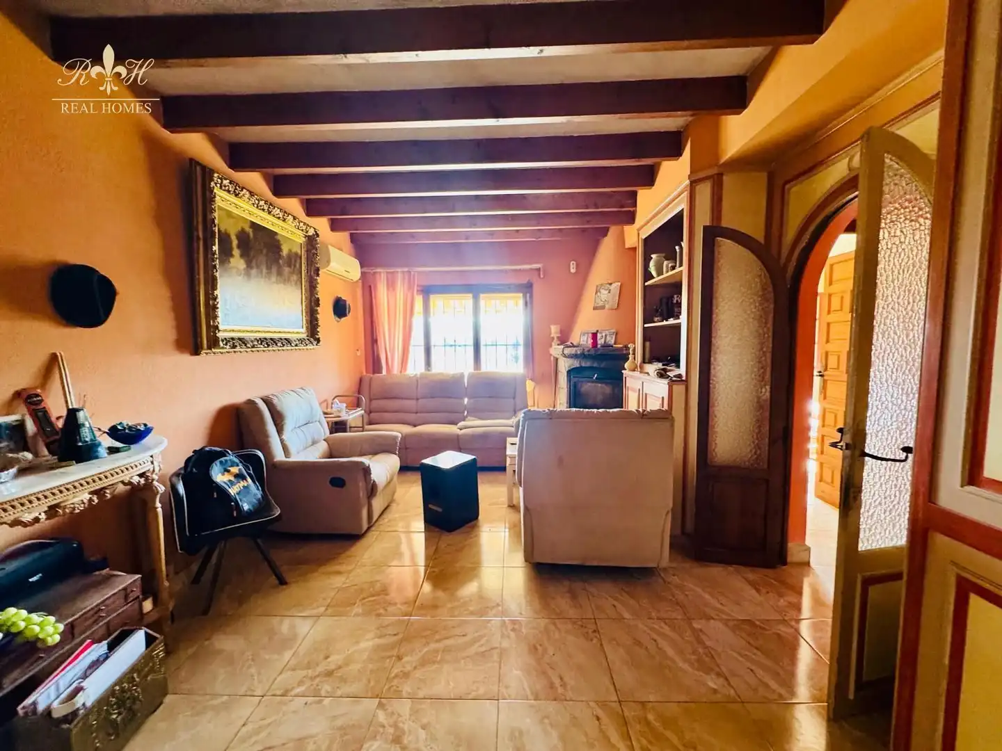Sala d'estar de Casa o xalet en venda en L'Alfàs del Pi amb Terrassa i Piscina