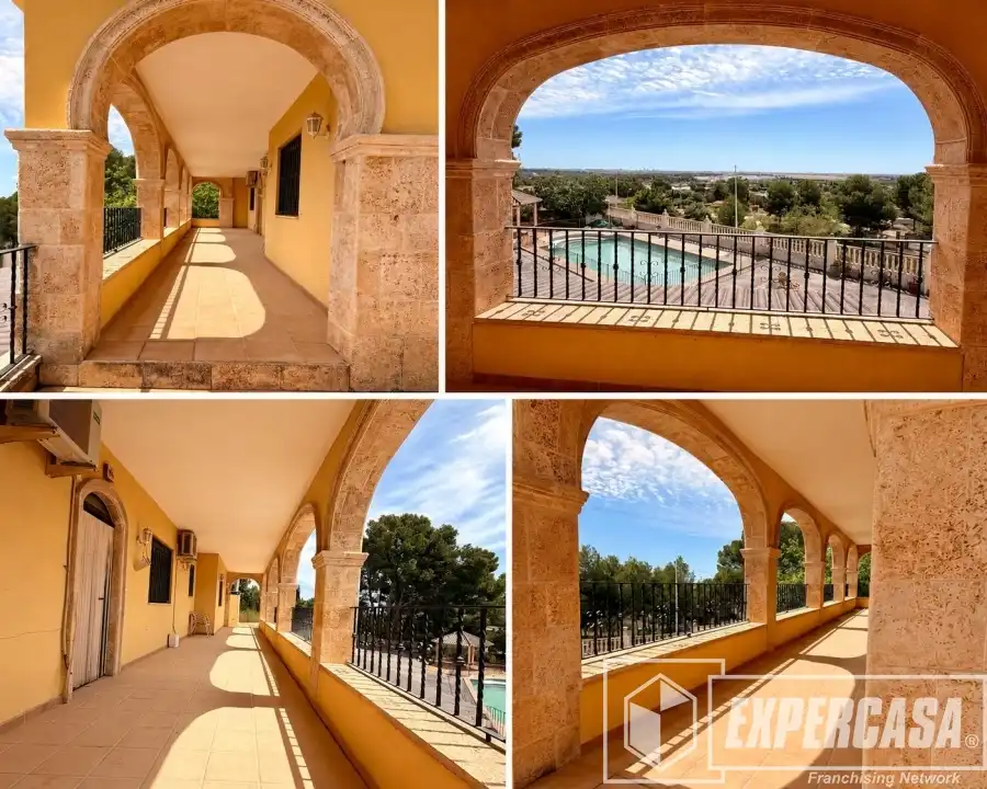 Terrassa de Finca rústica en venda en Manises amb Aire condicionat, Calefacció i Terrassa