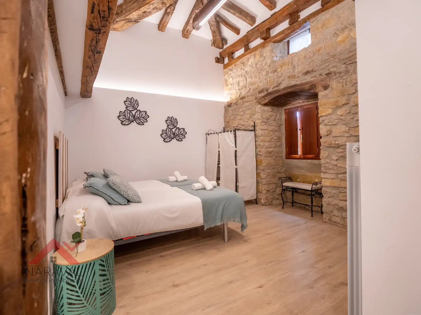 Dormitori de Casa o xalet en venda en Valdegovia / Gaubea amb Calefacció, Jardí privat i Terrassa