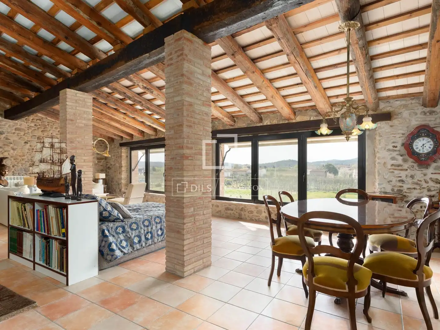 Comedor de Casa o chalet en venta en Bordils con Aire acondicionado, Calefacción y Trastero