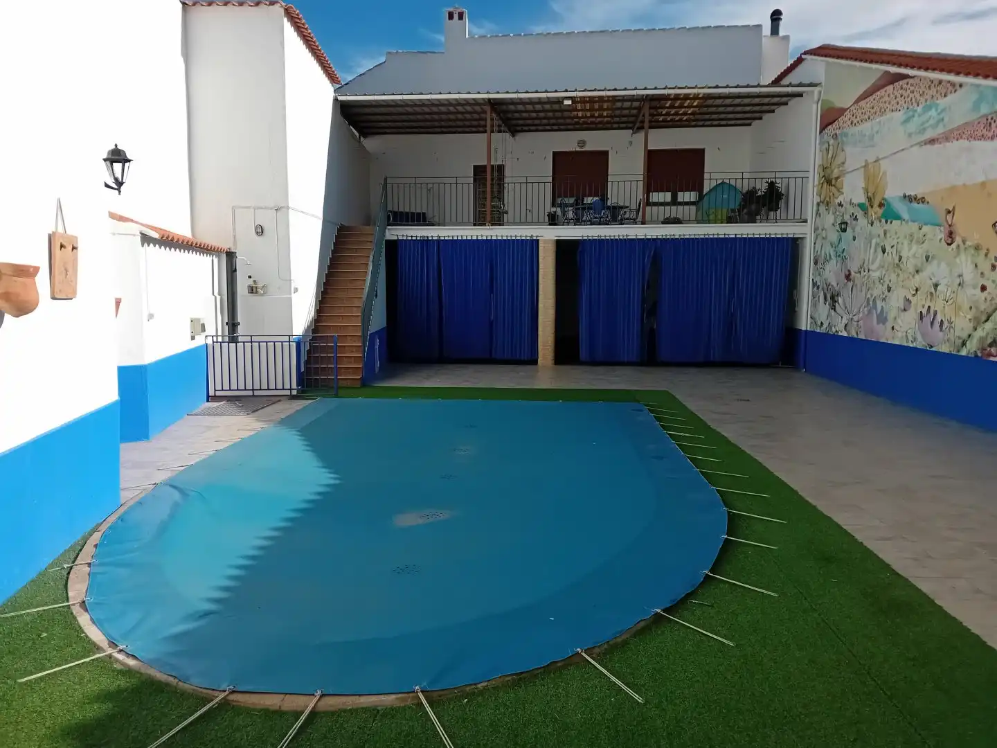 Piscina de Casa o xalet en venda en Almagro amb Aire condicionat, Calefacció i Terrassa