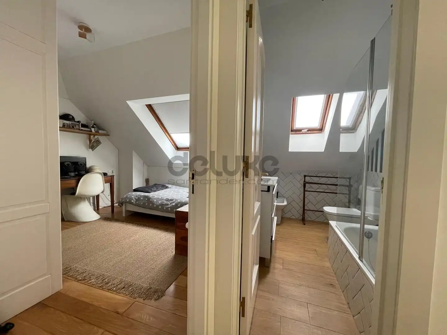 Habitación de Casa o chalet de alquiler en Santander con Calefacción, Jardín privado y Piscina