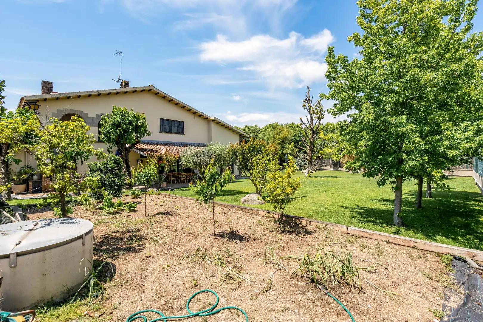 Jardí de Casa o xalet en venda en Cardedeu amb Calefacció, Jardí privat i Terrassa