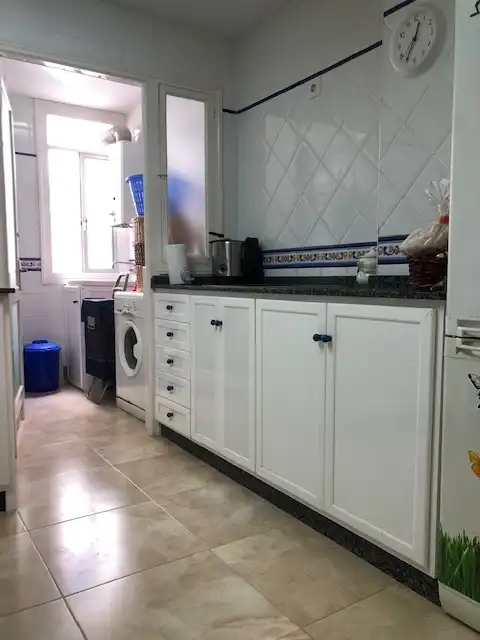 Cuina de Pis en venda en Sanlúcar de Barrameda amb Aire condicionat, Terrassa i Moblat