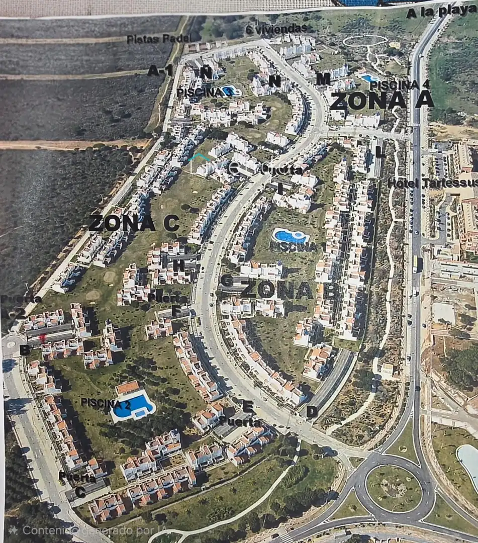 Casa a schiera con piscina in vendita a Novo Sancti Petri, imagen 24