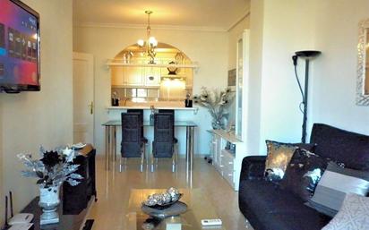 Living room of Flat for sale in Villajoyosa / La Vila Joiosa  with Air Conditioner and Terrace