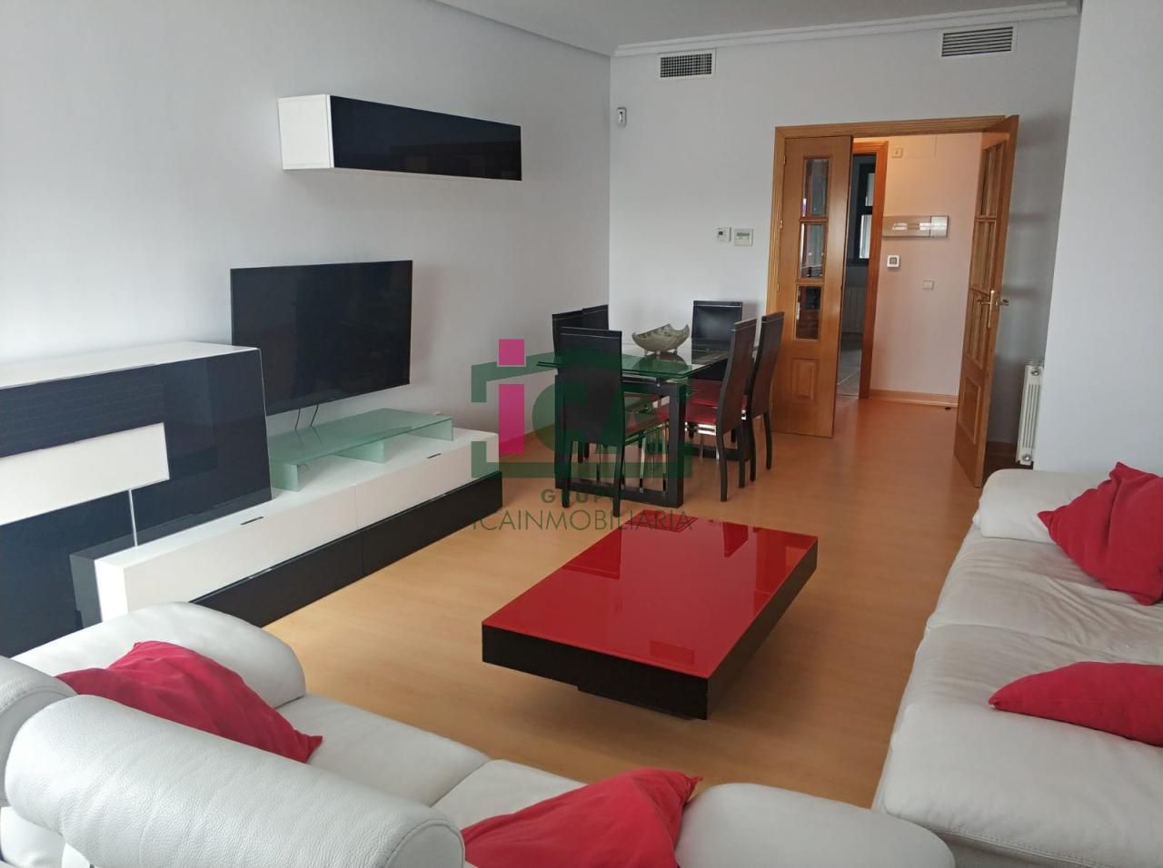 Living room of Flat to rent in Cáceres Capital  with Air Conditioner, Heating and Terrace