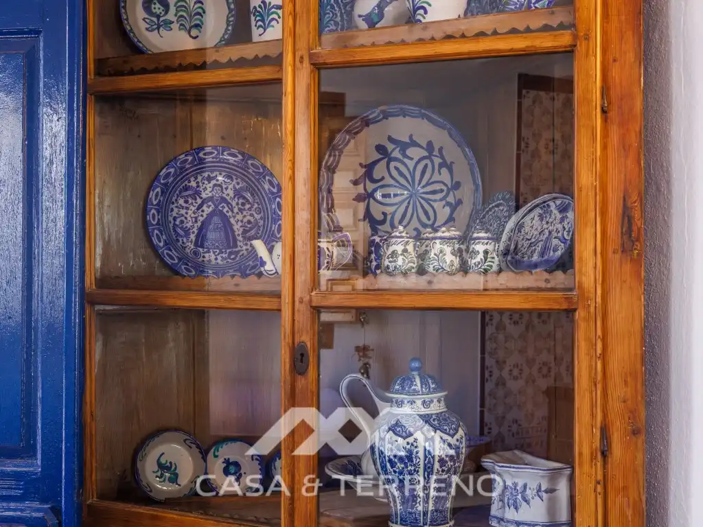 Cocina de Casa adosada en venta en Comares con Aire acondicionado, Terraza y Piscina