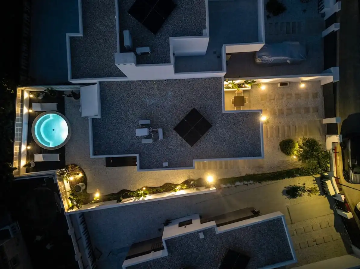 Terrassa de Casa adosada en venda en Busot amb Aire condicionat, Calefacció i Jardí privat