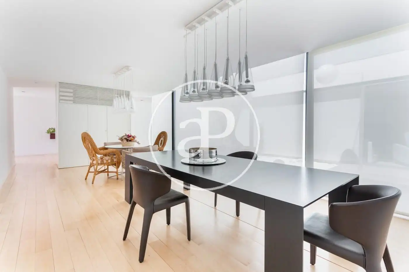 Dining room of Houses for sale in Sagunto / Sagunt  with Air Conditioner, Heating and Private garden