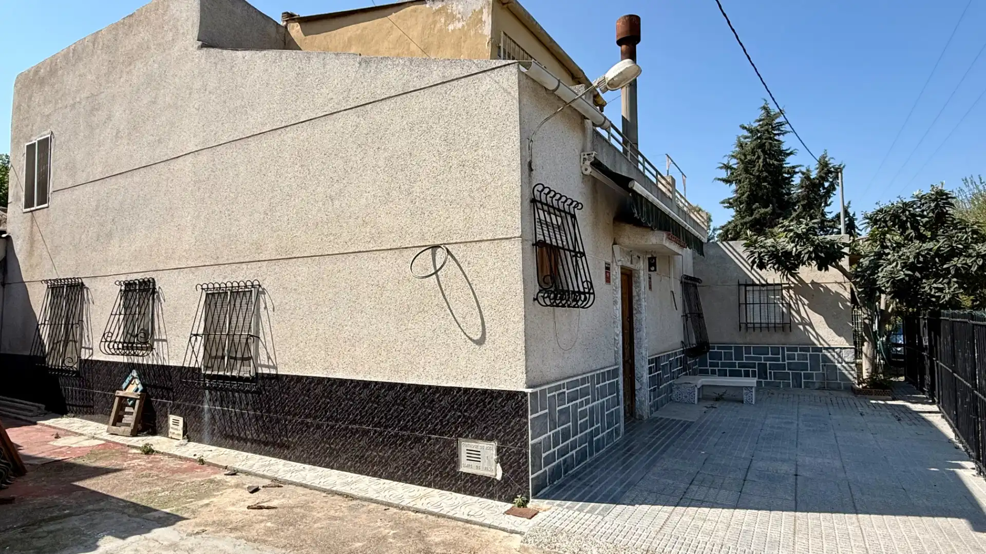 Exterior view of Houses for sale in Murcia  with Private garden and Furnished