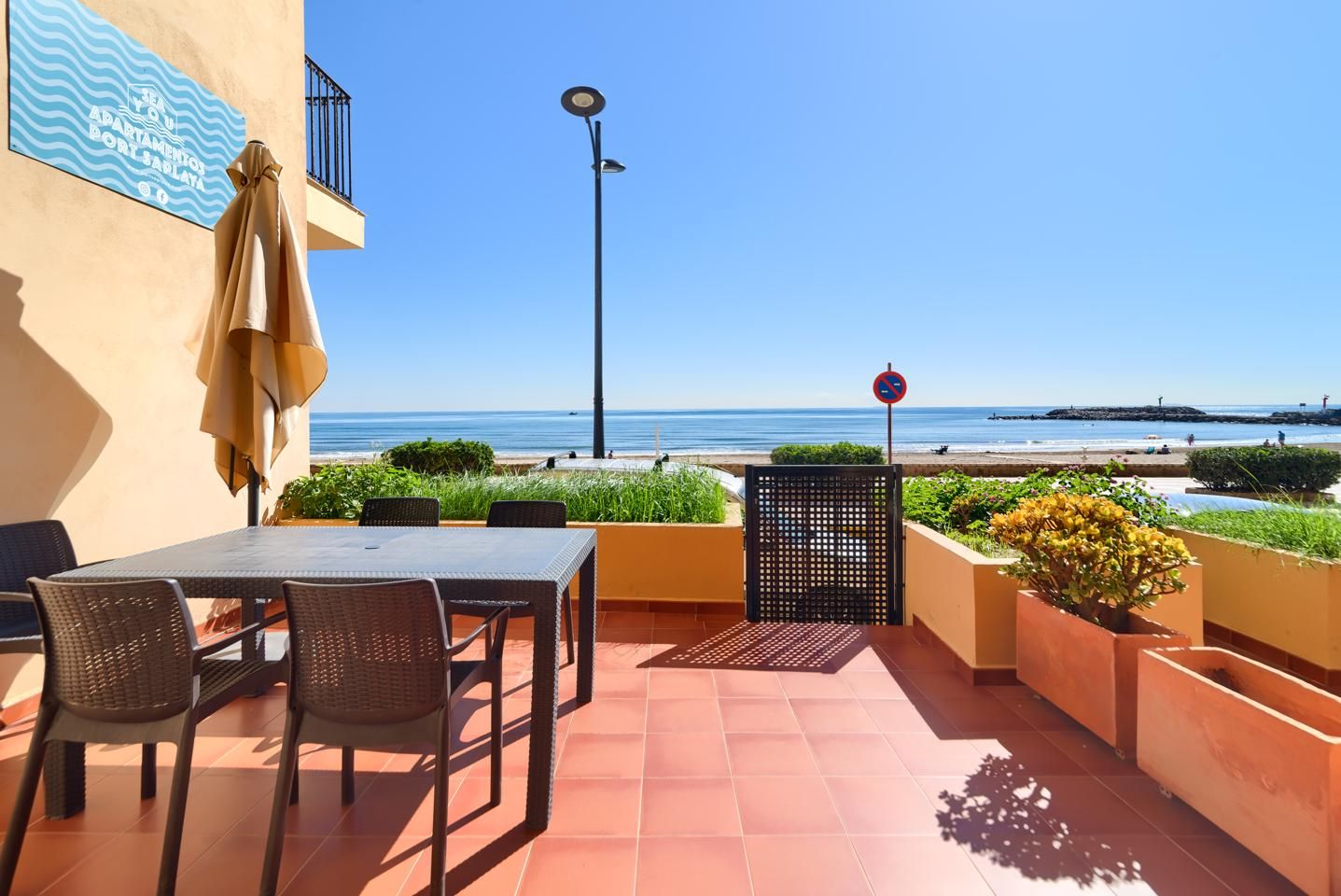 Terrace of Apartment to share in Alboraya  with Air Conditioner, Heating and Furnished