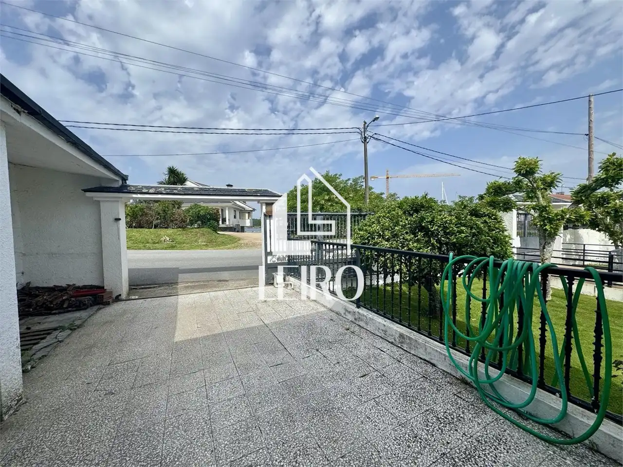 Vista exterior de Casa o chalet en venta en A Illa de Arousa  con Calefacción, Jardín privado y Parquet