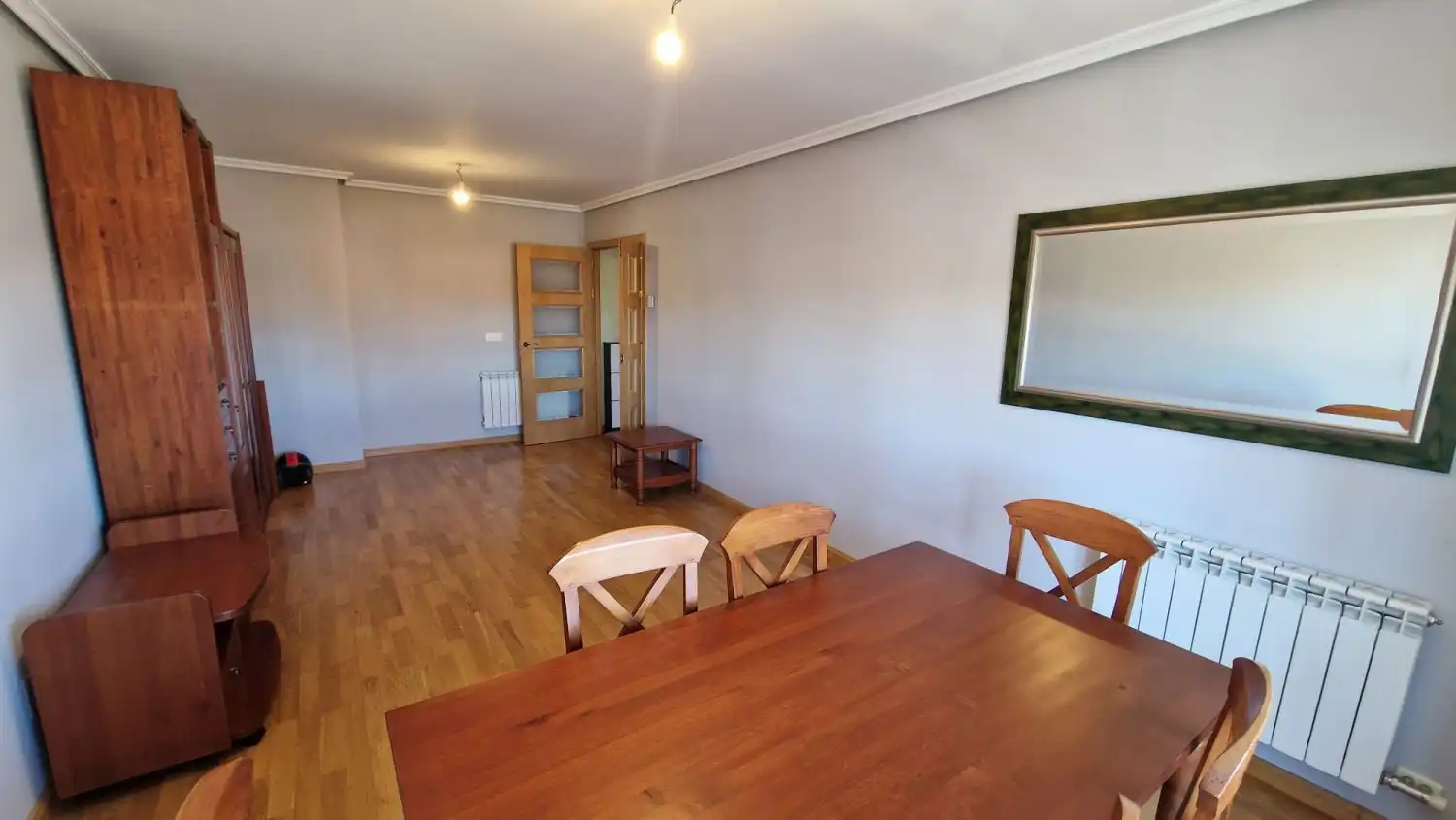Esszimmer von Wohnung zum Verkauf in León Capital  mit Heizung, Parkett und Terrasse