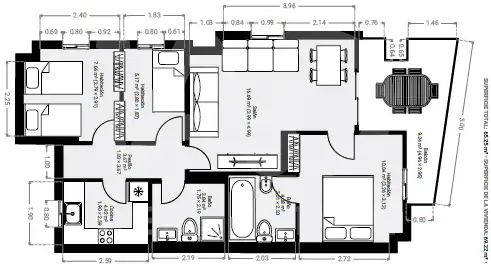 Wohnung zum Verkauf in Oropesa del Mar / Orpesa mit Klimaanlage, Terrasse und Schwimmbad