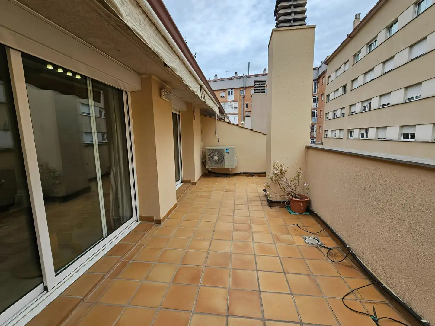 Terrace of Duplexes for sale in Terrassa  with Air Conditioner, Heating and Storage room