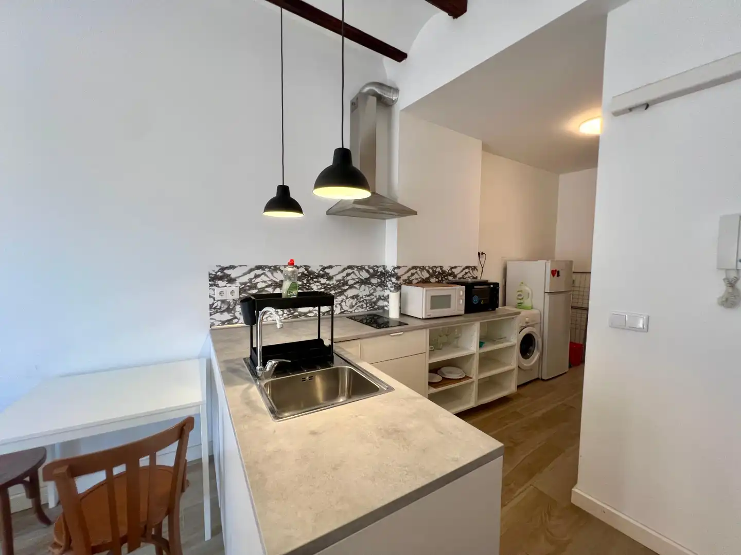 Küche von Wohnung zur Miete in Segorbe mit Möbliert, Ofen und Waschmaschine