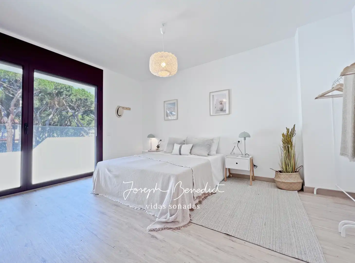 Dormitori de Casa adosada en venda en Castelldefels amb Aire condicionat, Calefacció i Jardí privat