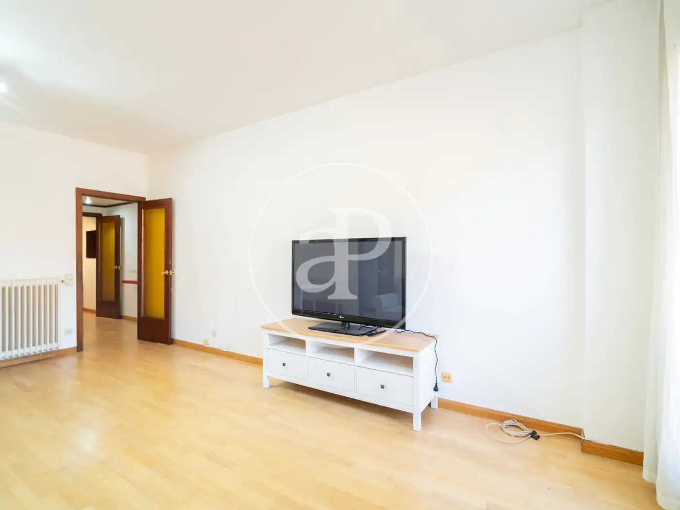 Sala de estar de Ático de alquiler en  Barcelona Capital con Aire acondicionado, Calefacción y Amueblado