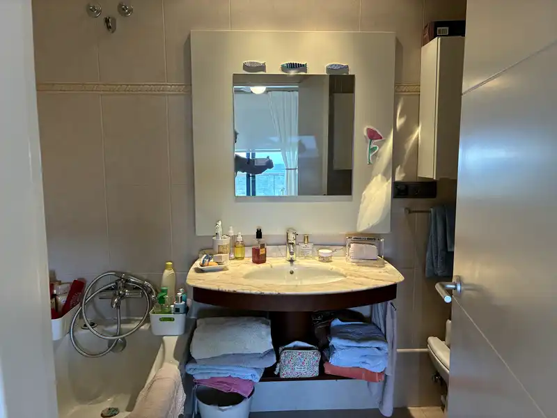 Baño de Apartamento de alquiler en Altea con Aire acondicionado, Calefacción y Terraza