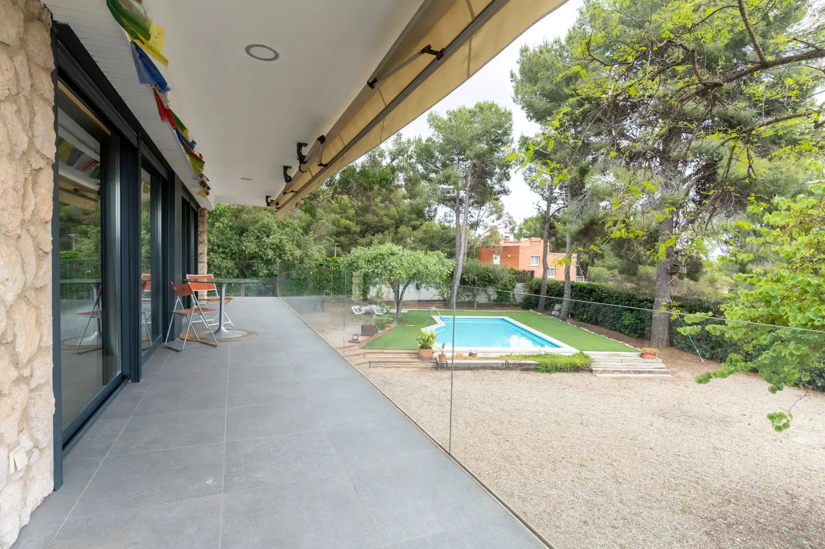Terrasse von Haus oder Chalet zum Verkauf in Almoster mit Heizung, Privatgarten und Terrasse