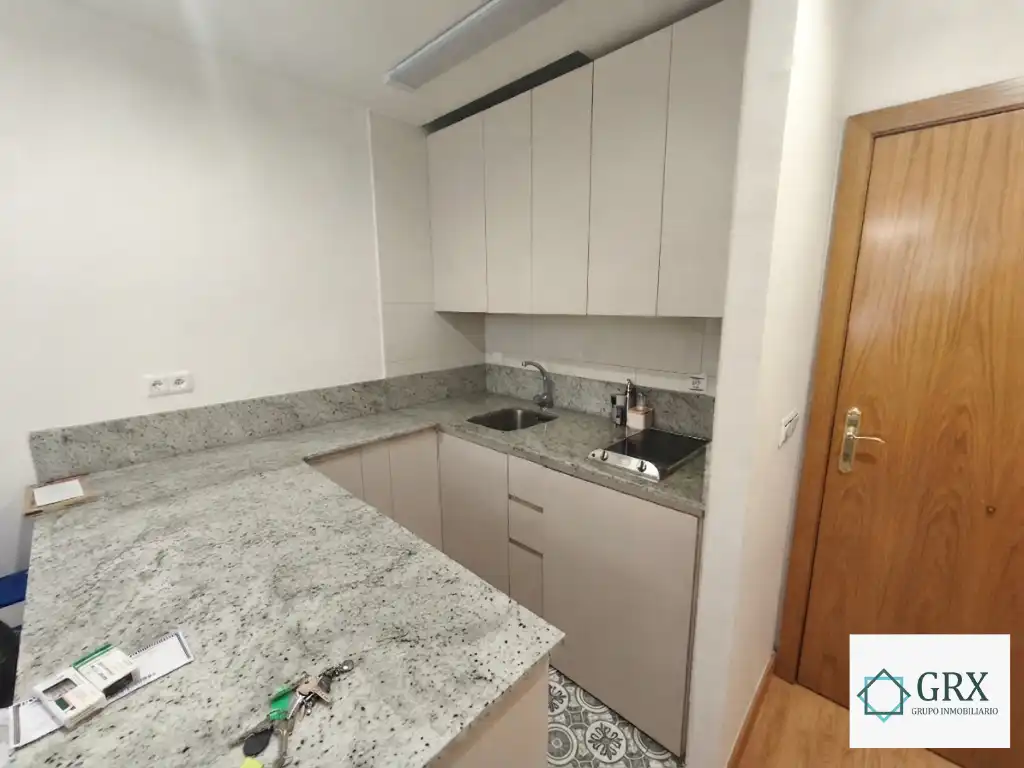 Kitchen of Flat for rent in Granada  with Air Conditioner, Heating and Storage room