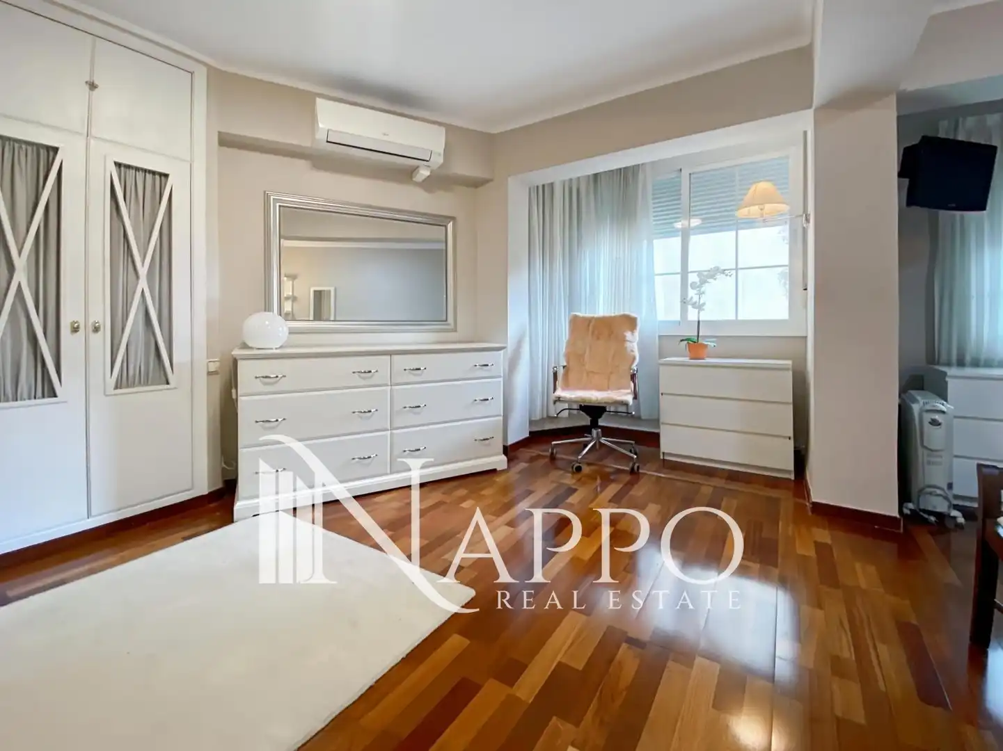 Bedroom of Flat for rent in  Palma de Mallorca  with Air Conditioner, Heating and Terrace