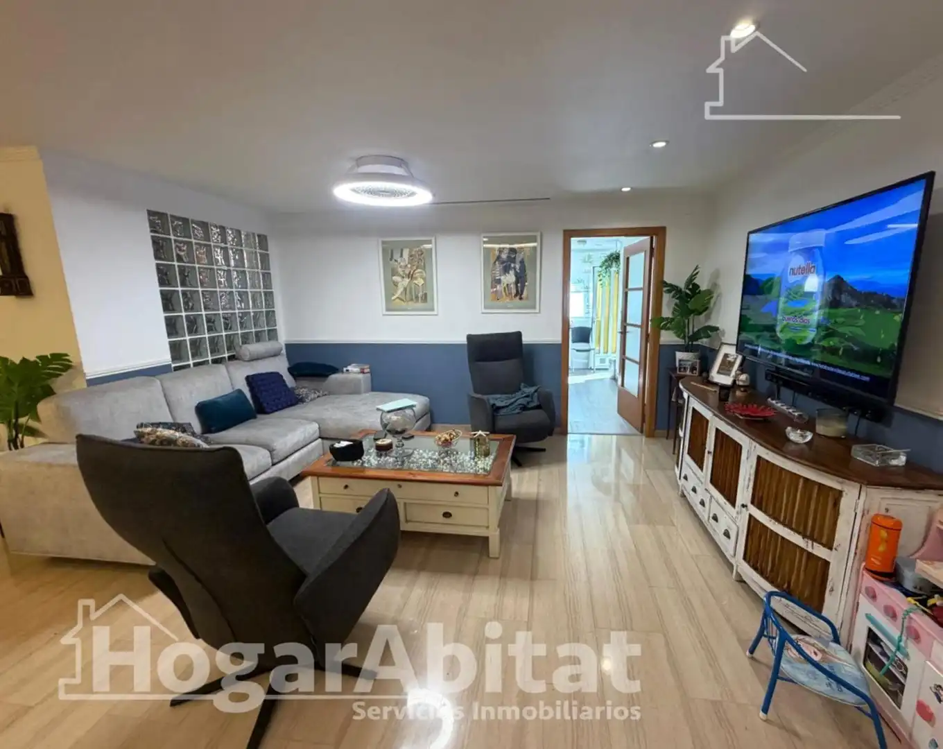 Sala de estar de Piso en venta en Valencia con Aire acondicionado, Calefacción y Trastero