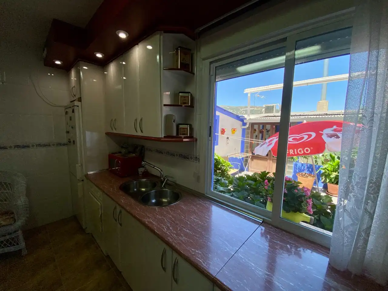 Kitchen of Detached homes for sale in Villarrubia de los Ojos  with Air Conditioner, Heating and Private garden