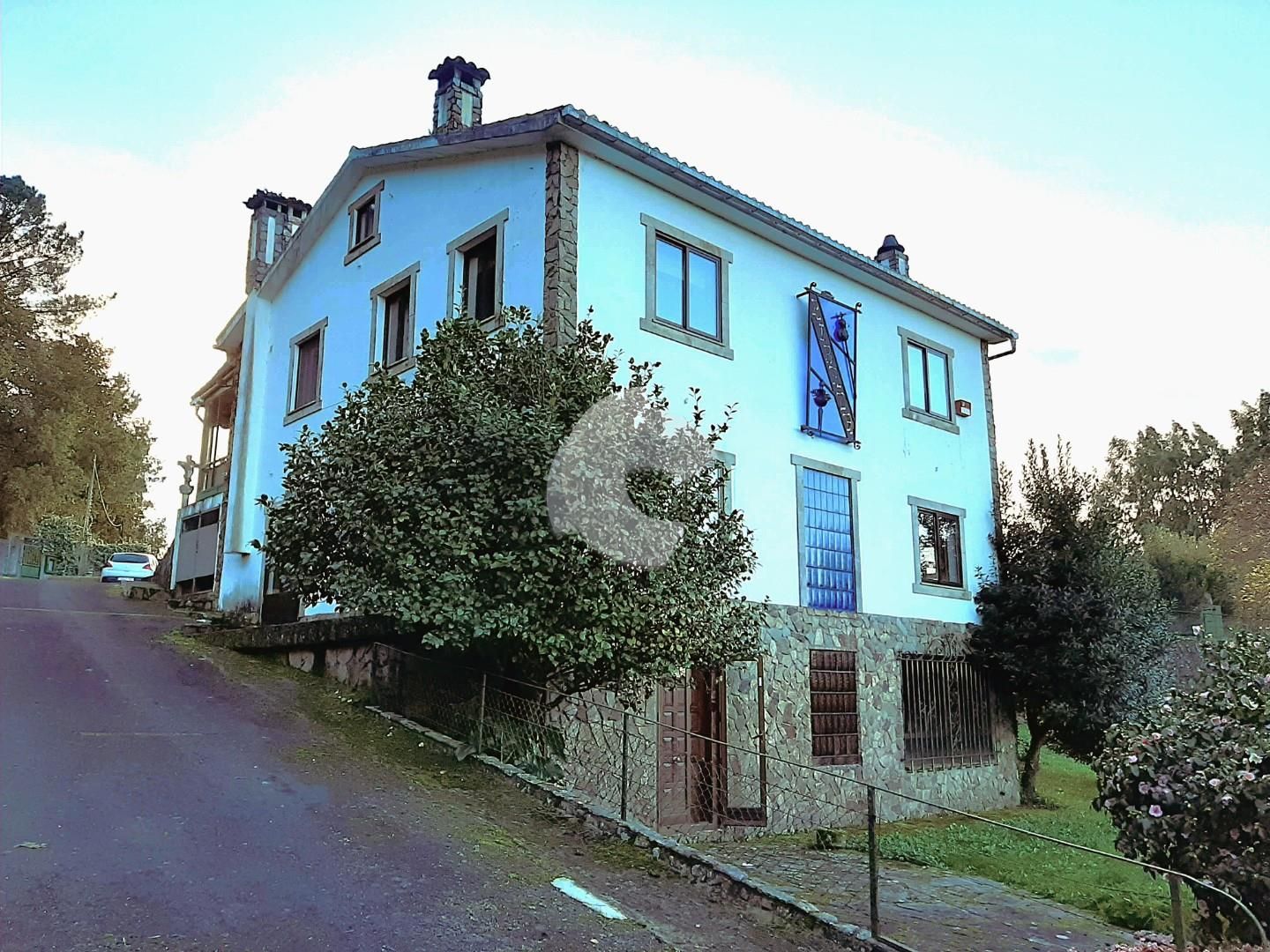 Exterior view of House or chalet for sale in Vedra  with Private garden