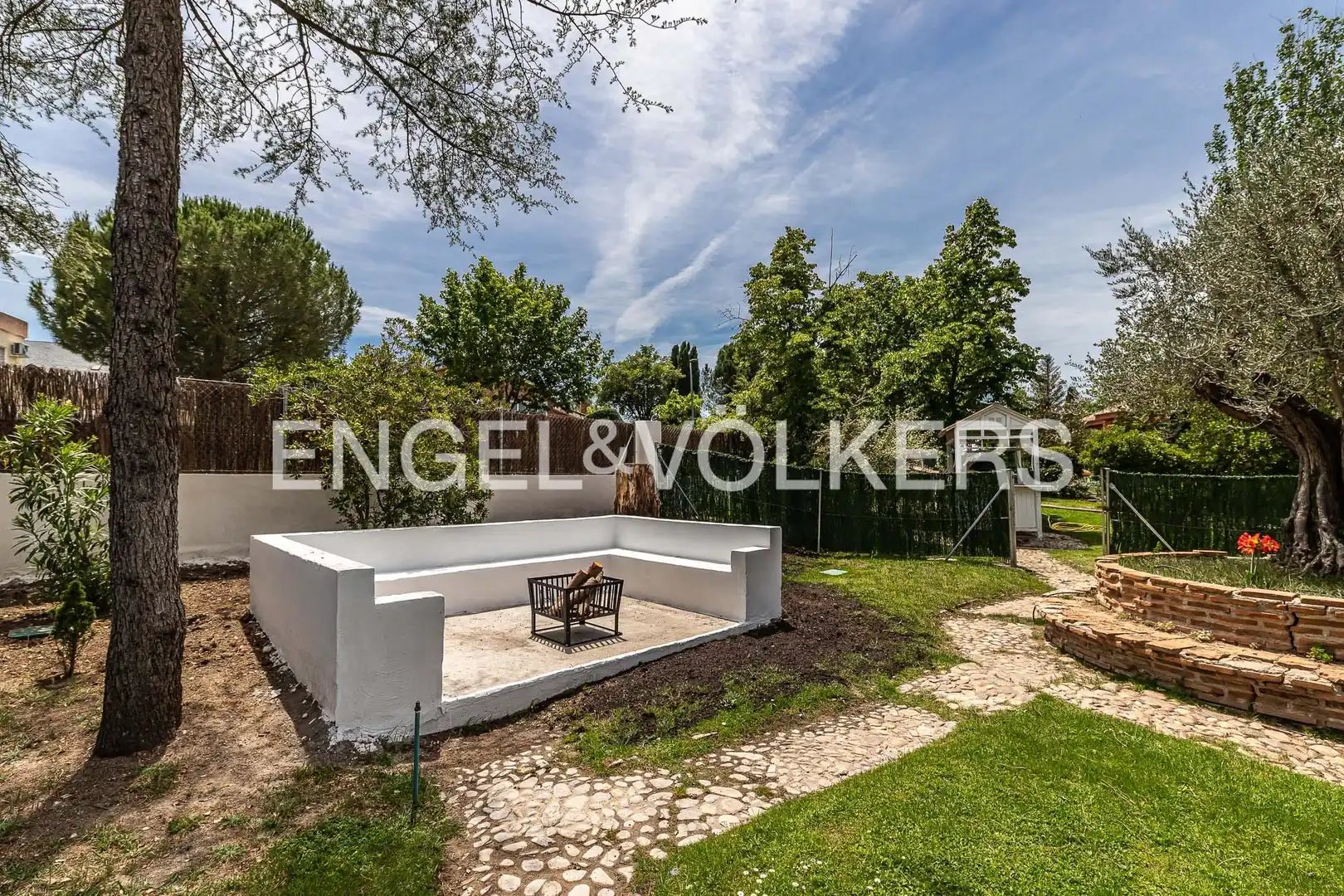 Terraza de Casa o chalet de alquiler en Las Rozas de Madrid con Calefacción, Jardín privado y Terraza