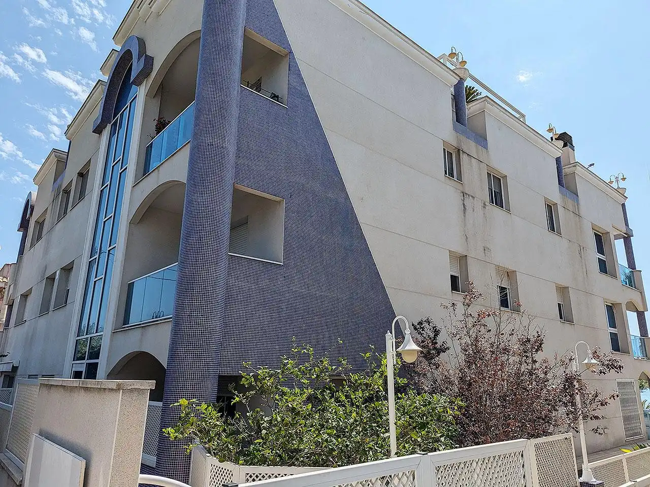 Vista exterior de Dúplex en venda en Alcanar amb Aire condicionat, Terrassa i Moblat