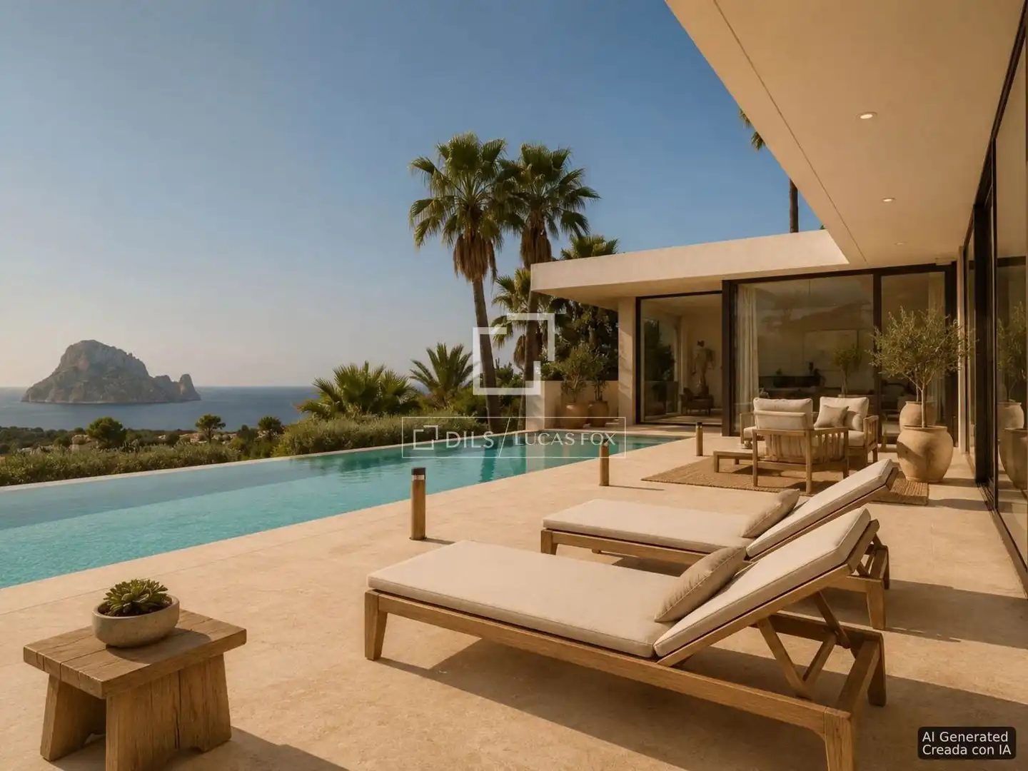 Xalet amb piscina en venda a Cala Vedella-Cala Tarida, imagen 5