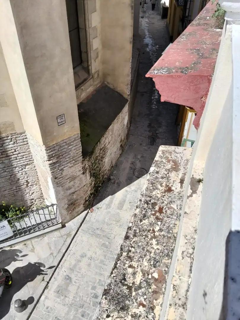Exterior view of Detached homes for sale in Sevilla  with Air Conditioner, Terrace and Furnished