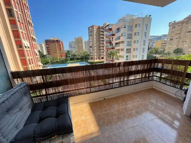 Balcony of Flat for rent in Alicante / Alacant  with Air Conditioner, Heating and Terrace