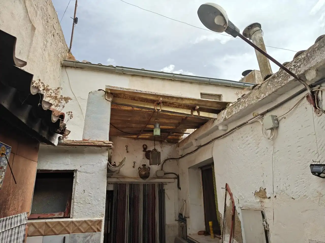 Vista exterior de Casa o xalet en venda en Corral-Rubio