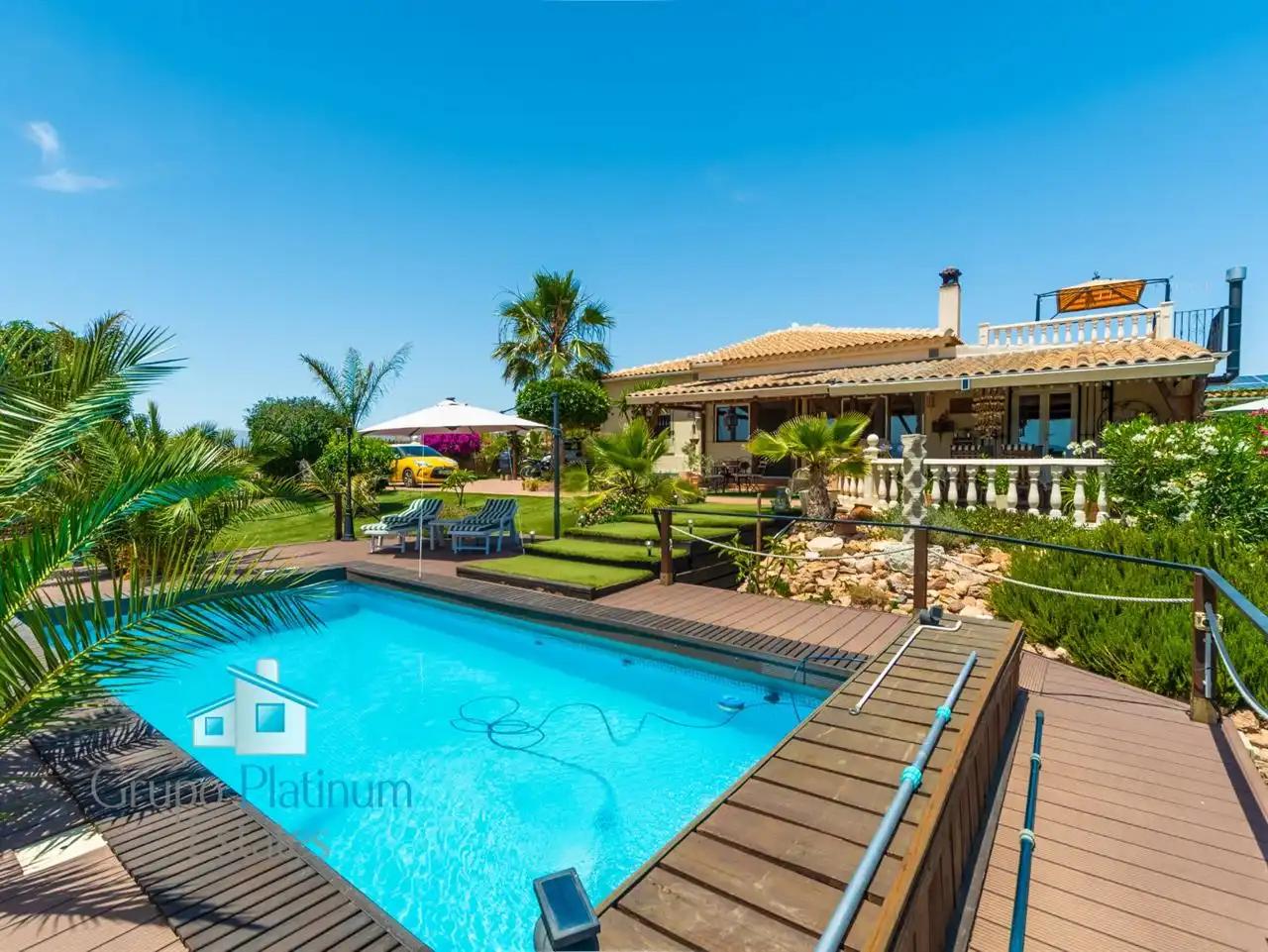 Jardí de Casa o xalet en venda en Albox amb Aire condicionat, Jardí privat i Traster