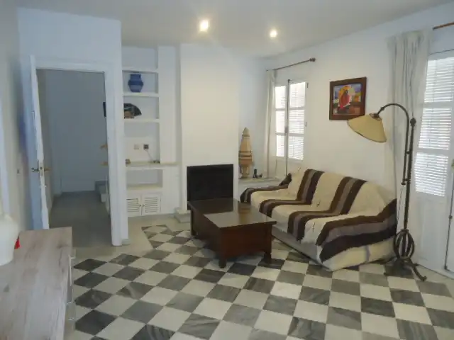 Sala de estar de Dúplex de alquiler en Granada con Calefacción, Terraza y Amueblado