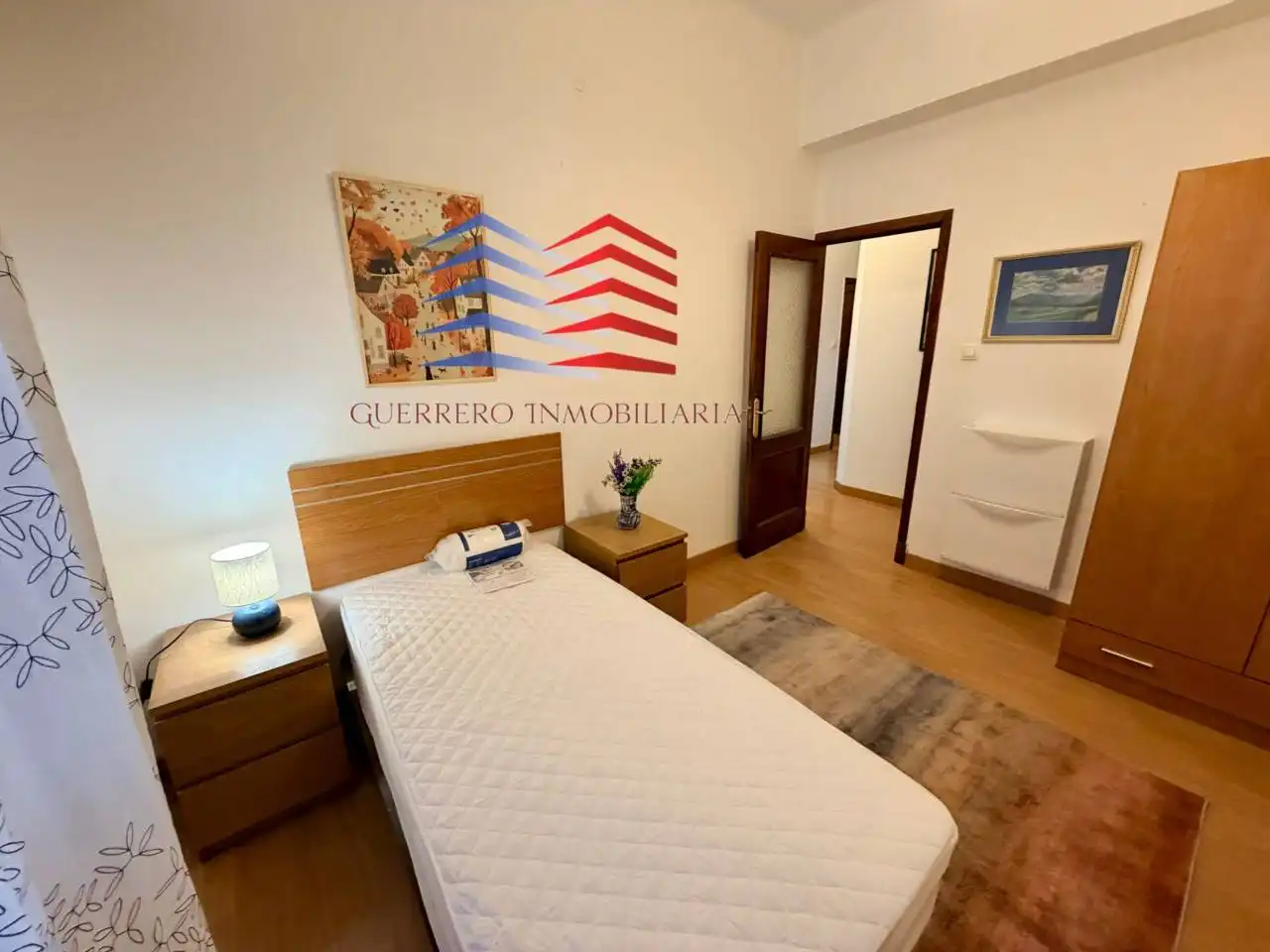 Bedroom of Flat for rent in O Carballiño    with Heating and Furnished