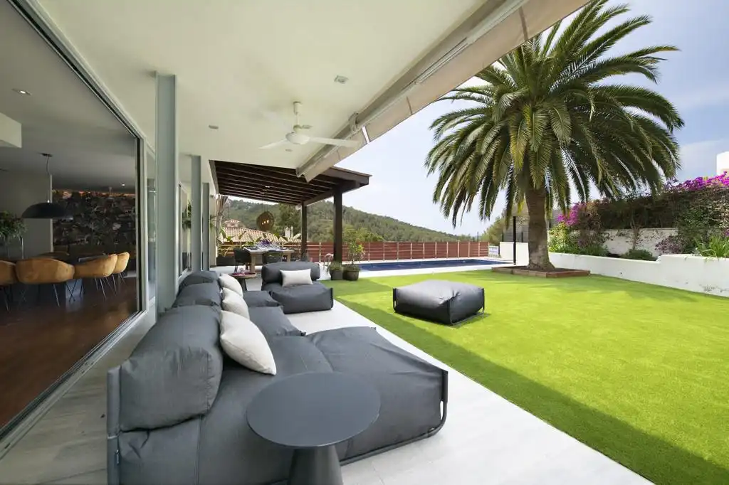 Terrace of Houses for sale in Sant Pere de Ribes  with Air Conditioner, Heating and Private garden