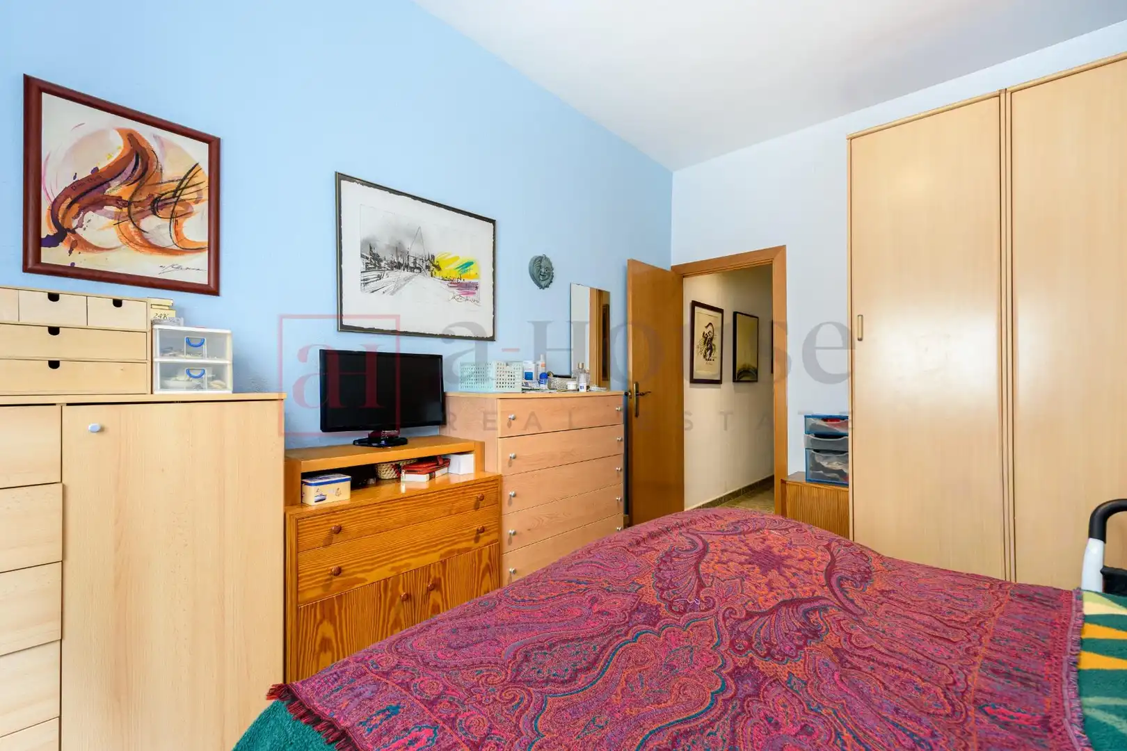Bedroom of Flat for sale in Barcelona  with Air Conditioner, Heating and Terrace