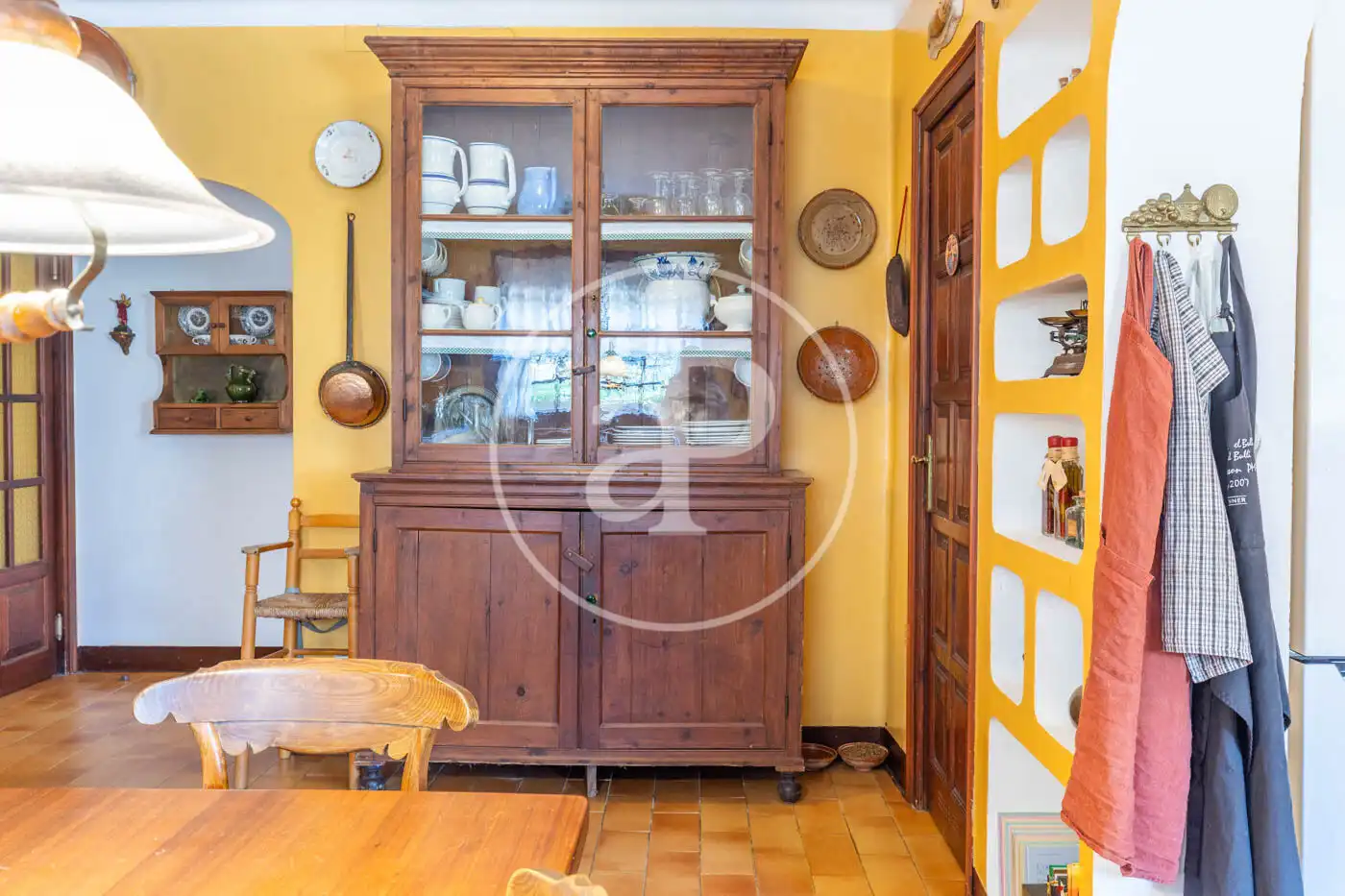 Cocina de Casa o chalet en venta en Vilanova del Vallès con Calefacción, Jardín privado y Terraza