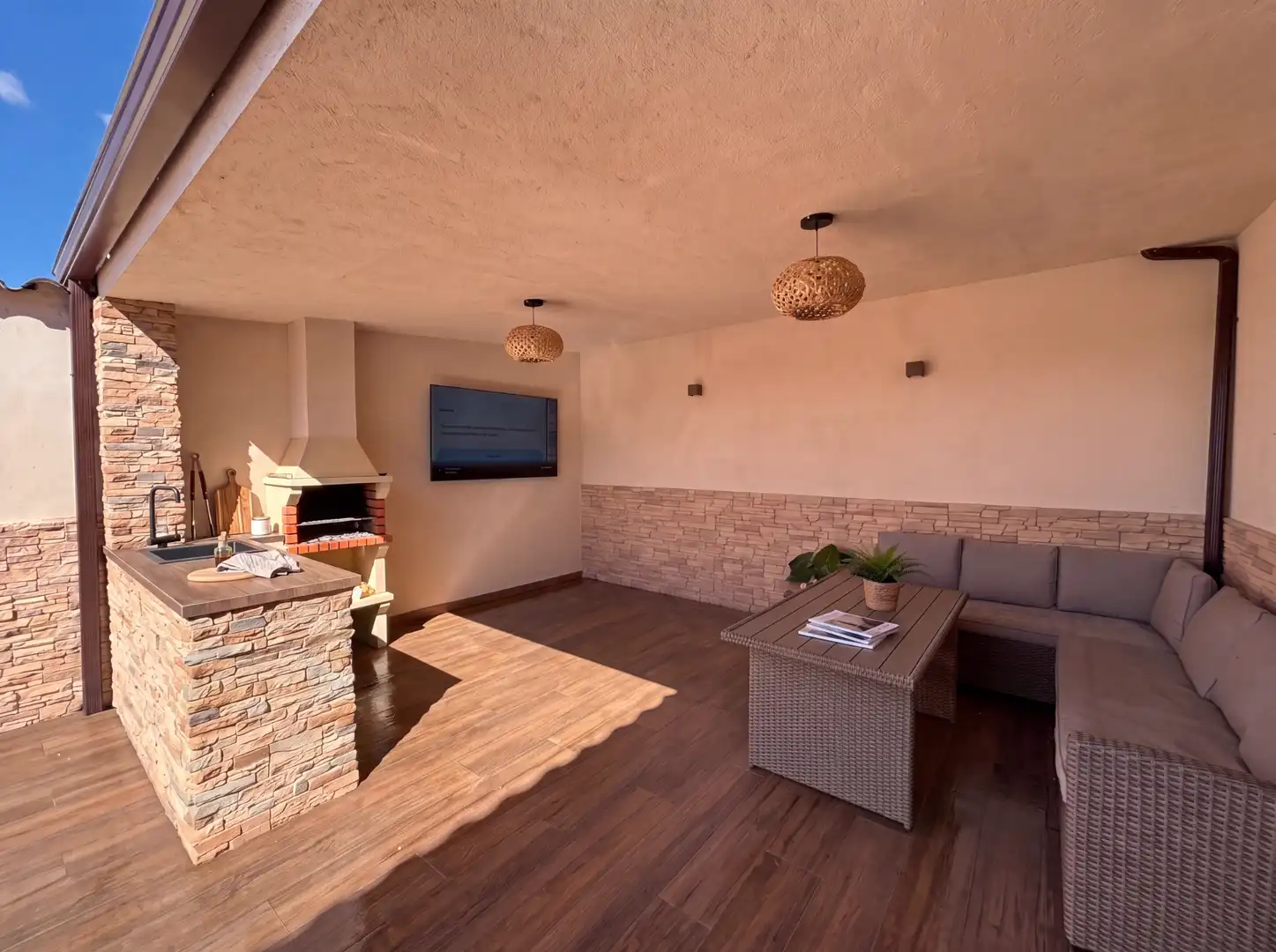 Terrassa de Casa o xalet en venda en Ajofrín, Toledo