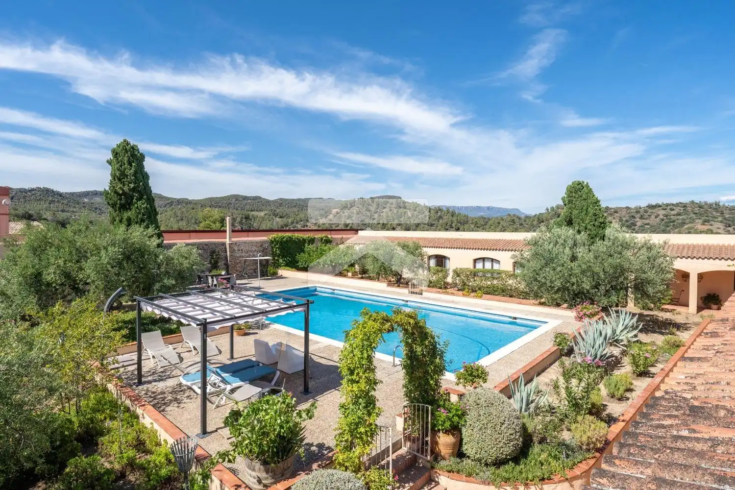 Piscina de Finca rústica en venda en El Molar (Tarragona) amb Aire condicionat, Calefacció i Jardí privat
